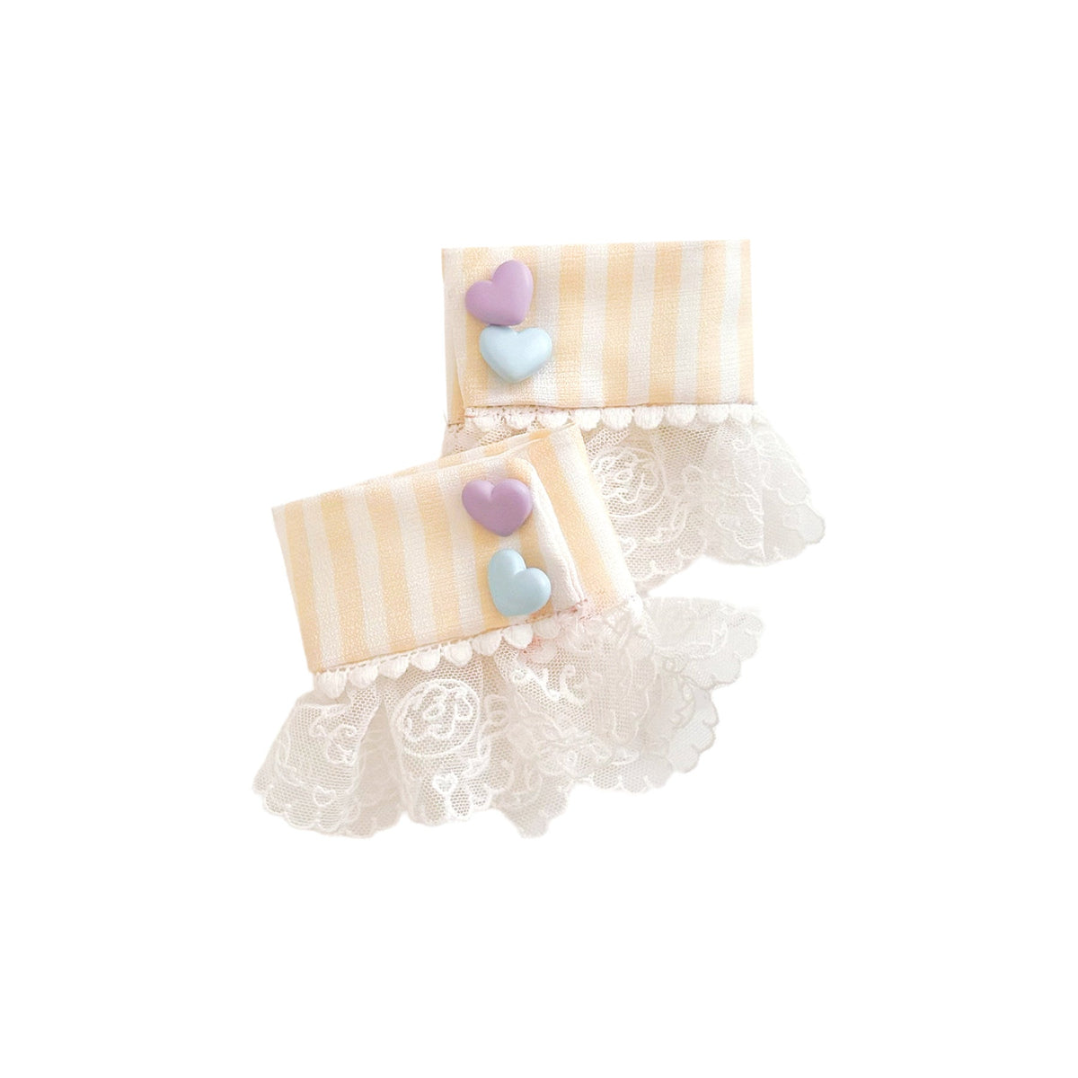 Miss Donut Pink Cream Donut-Theme Sweet Lolita Accessories Set - LolitaEra
