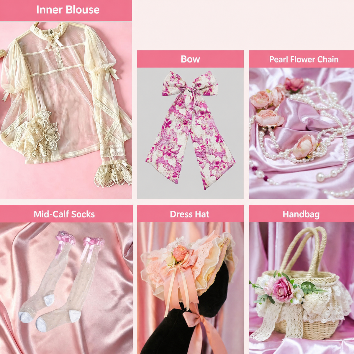 Miss Pistachio Lolita Pink JSK Dress - LolitaEra
