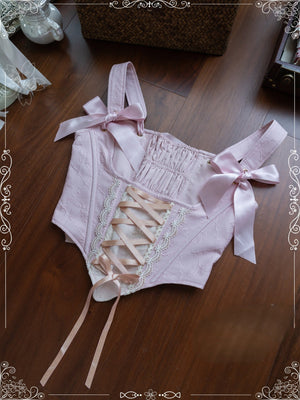 Monet's Garden Oil Painting Classic Lolita OP - LolitaEraCorsetSMonet's Garden Oil Painting Classic Lolita OP