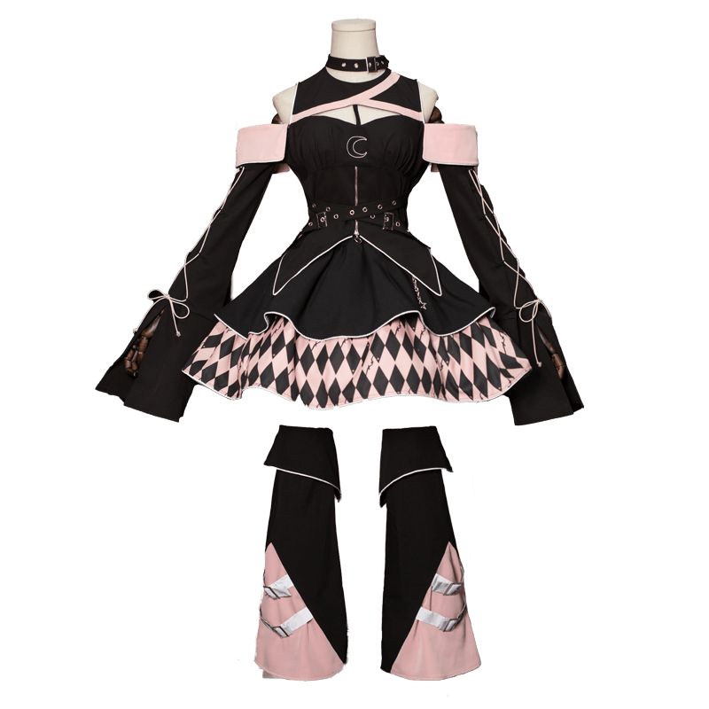 Moon Hidden Magical Girl Pink Battle Costume - LolitaEraPink SetSMoon Hidden Magical Girl Pink Battle Costume