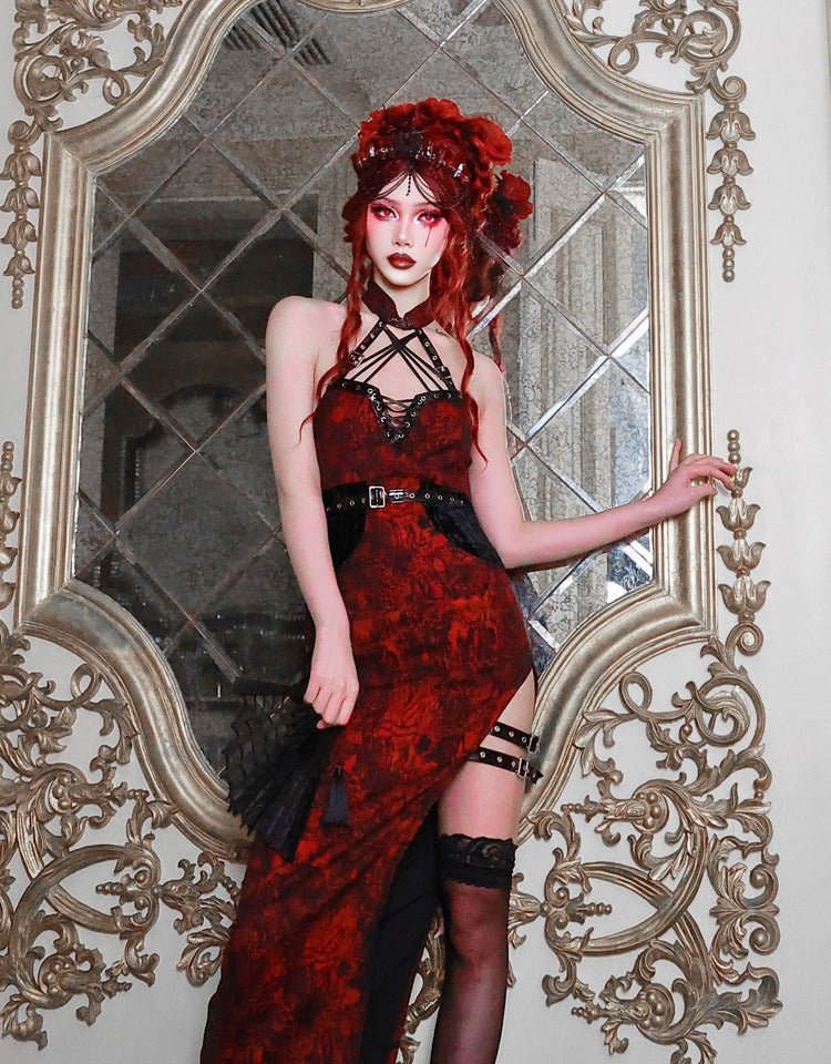 Nether Banquet Gothic Dress - LolitaEra