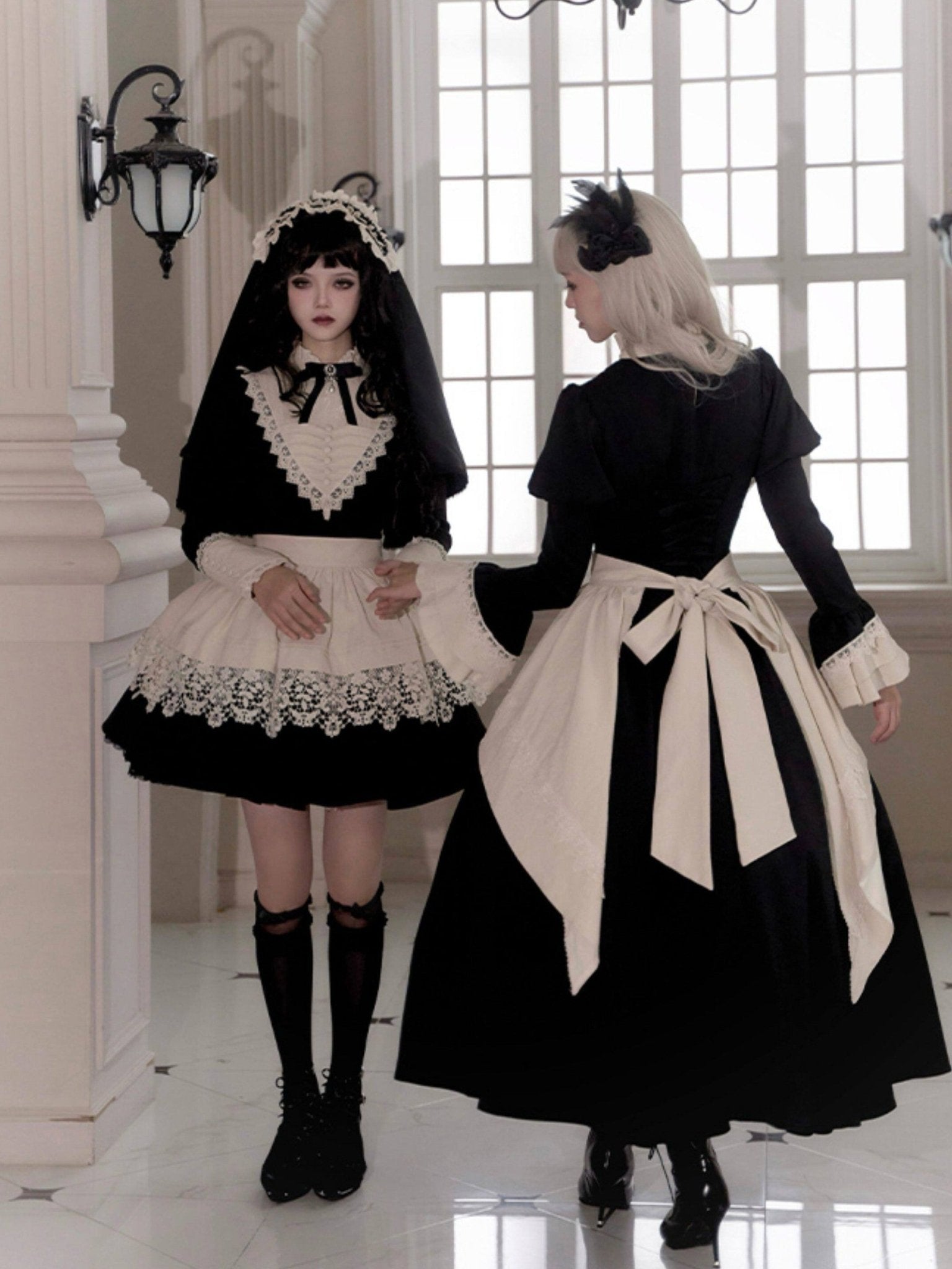 Nocturne Gothic Nun OP Set - LolitaEra