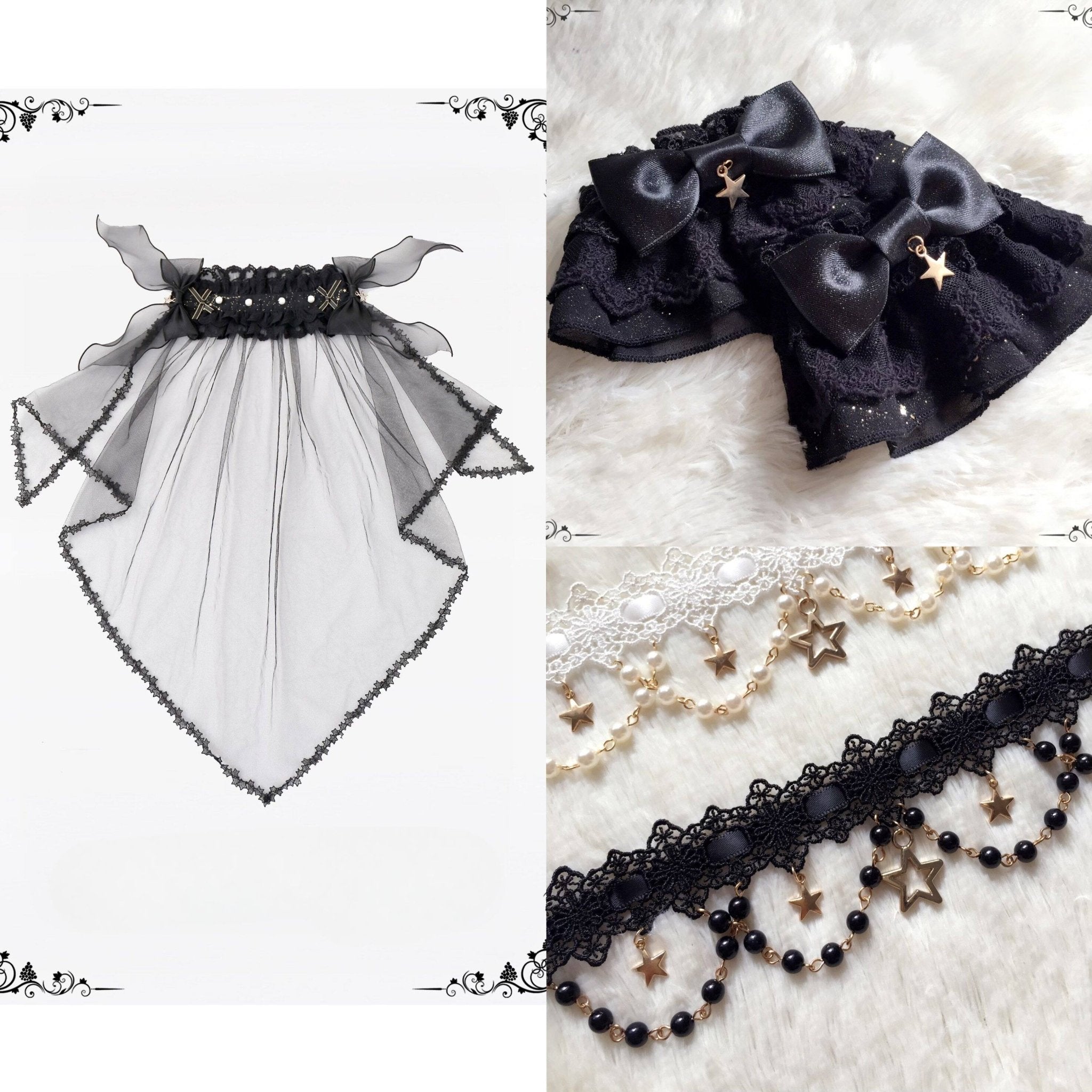November Sakuya Gothic Constellation Lolita JSK - LolitaEra