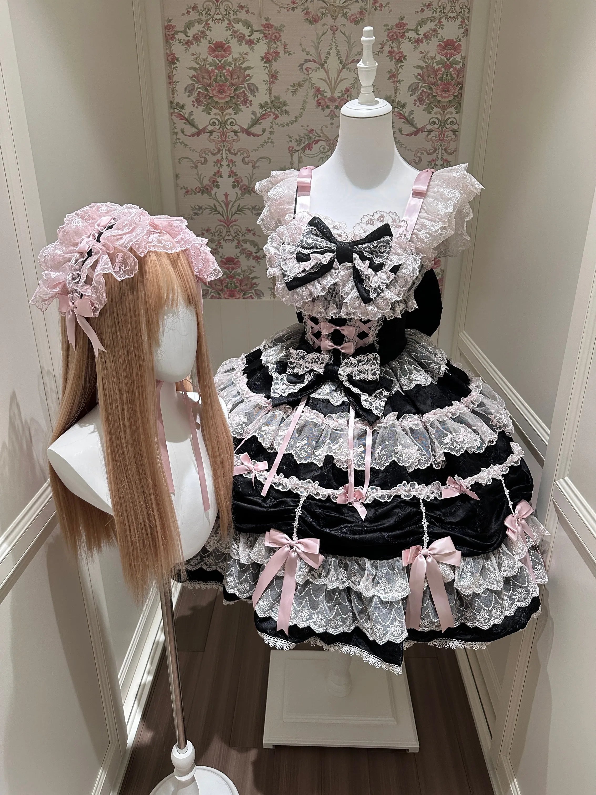 【Satin Gift Box】~Sugar Girl Original Design Lolita Dress Doll-style JSK Suspender Dress