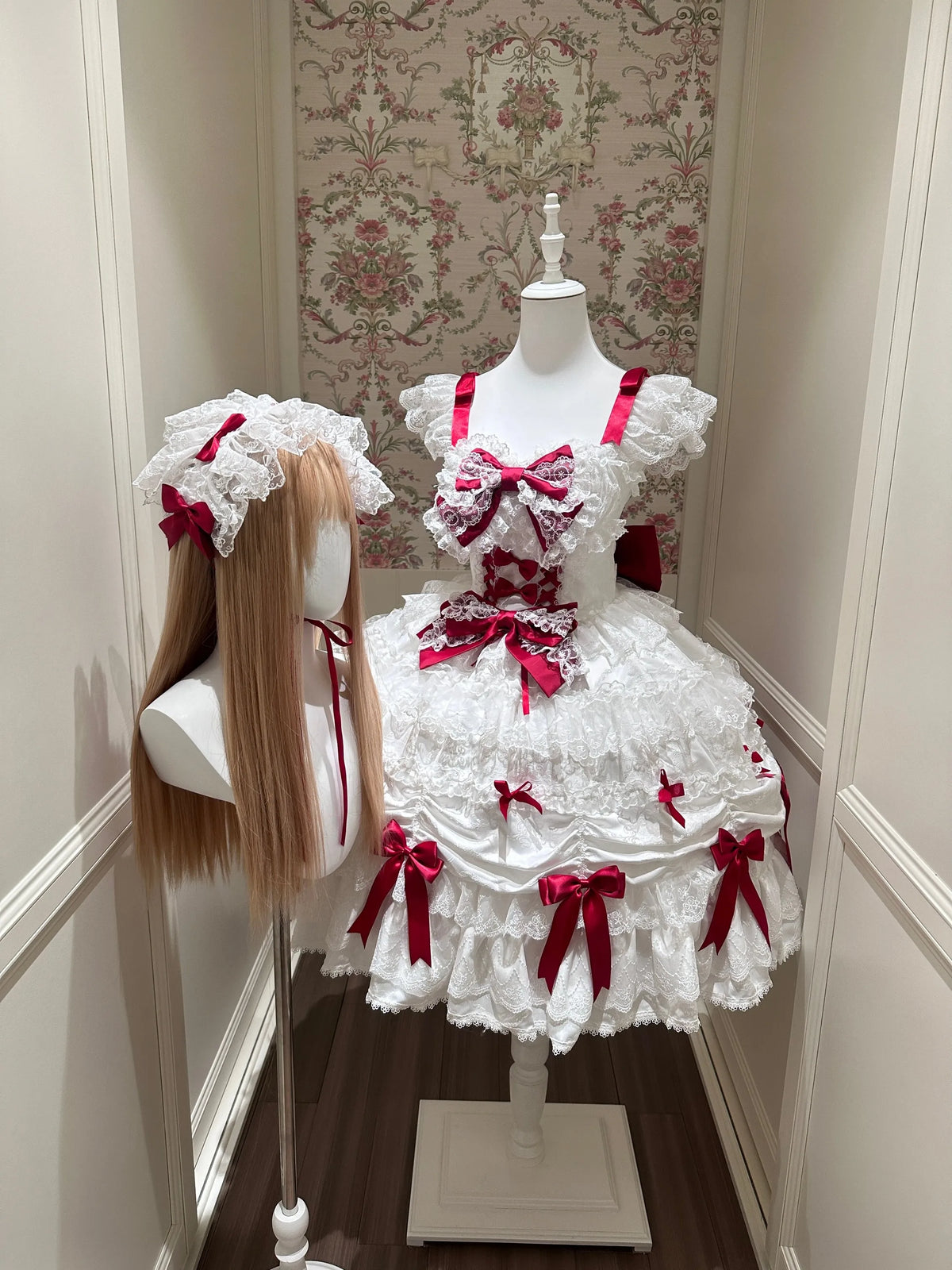 【Satin Gift Box】~Sugar Girl Original Design Lolita Dress Doll-style JSK Suspender Dress