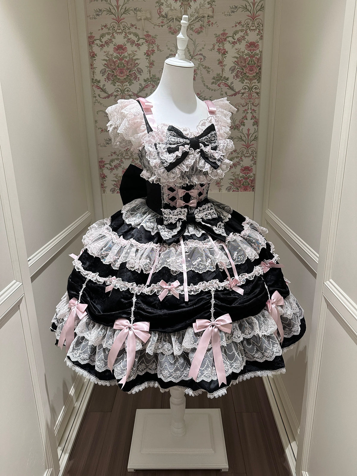 【Satin Gift Box】~Sugar Girl Original Design Lolita Dress Doll-style JSK Suspender Dress