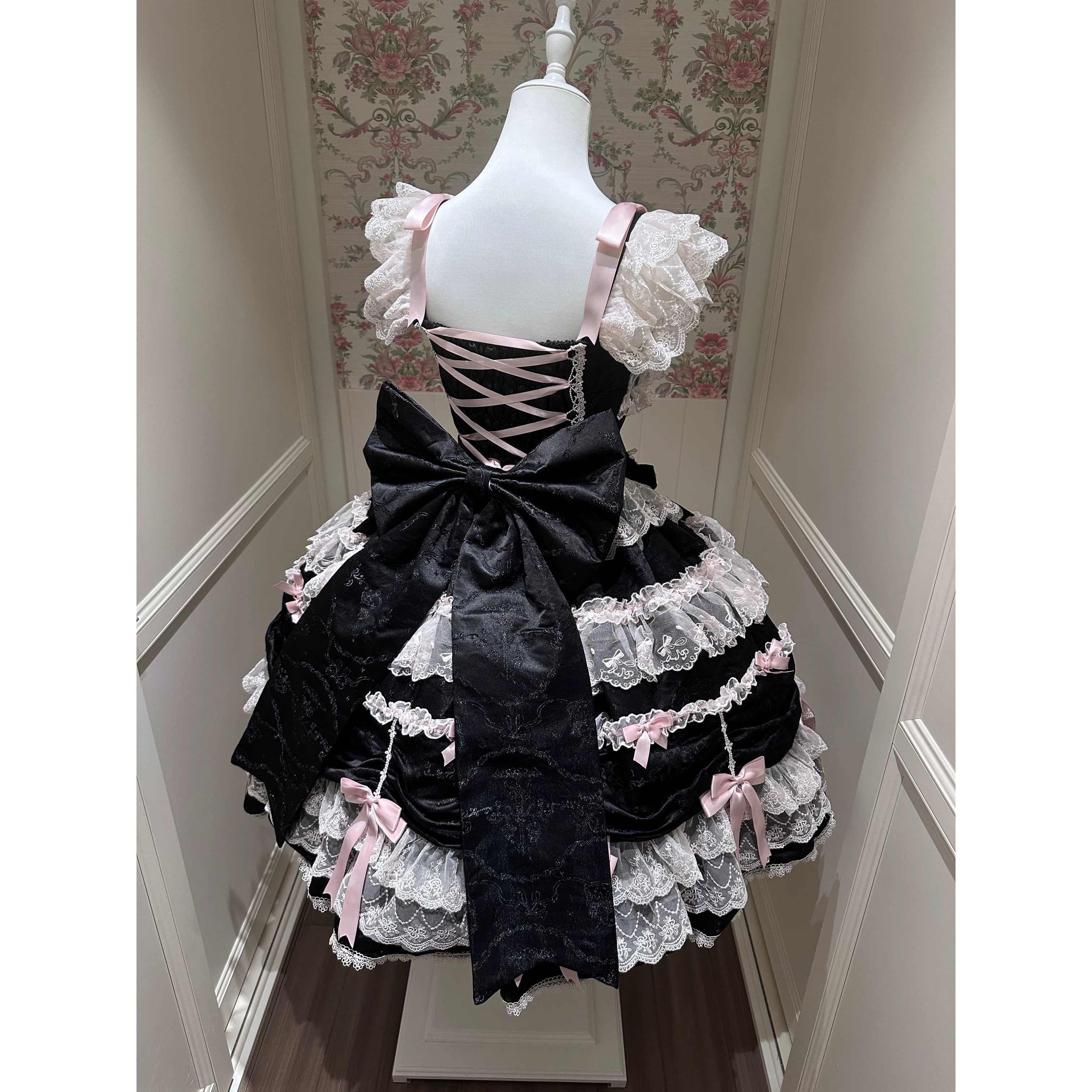 【Satin Gift Box】~Sugar Girl Original Design Lolita Dress Doll-style JSK Suspender Dress