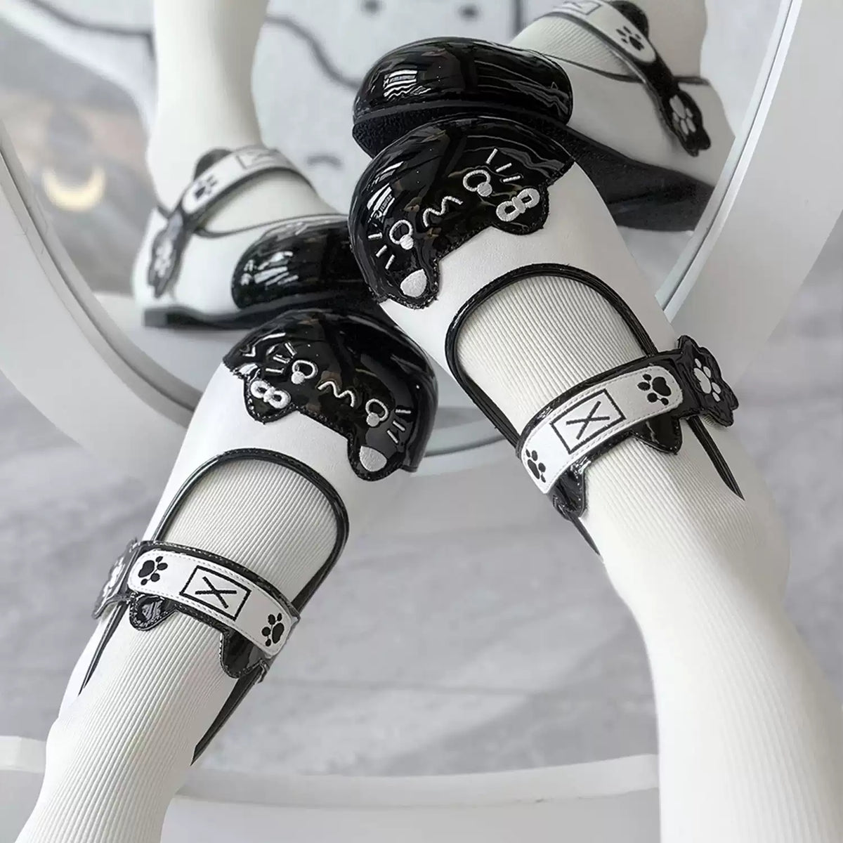 Original Lolita Mary Jane Shoes Women's Japanese Sweet Round Toe Low Heel Lolita Shoes