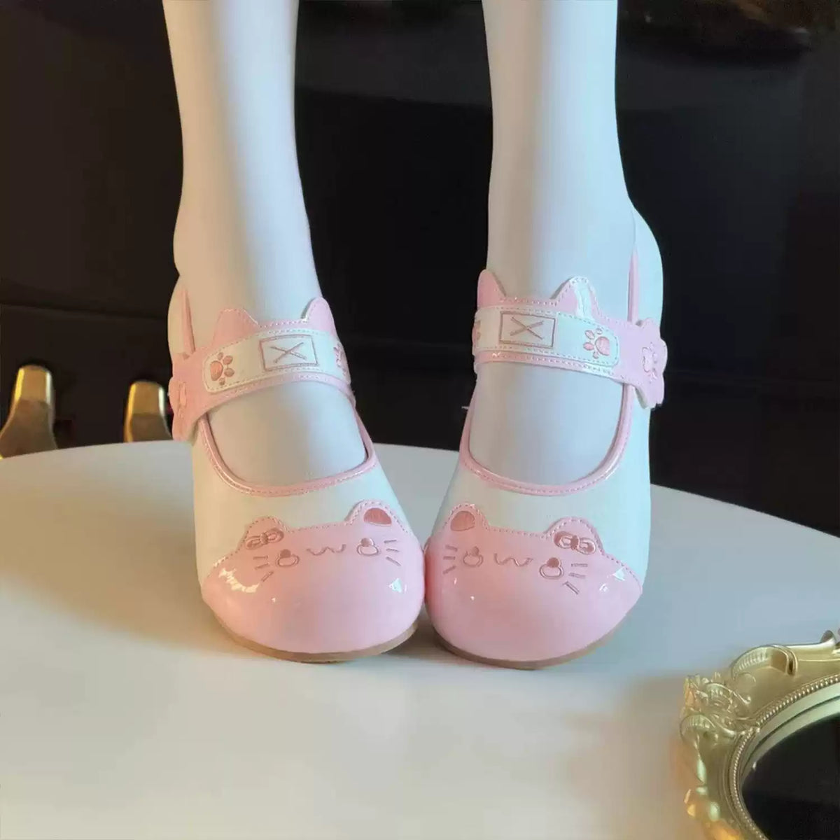 Original Lolita Mary Jane Shoes Women's Japanese Sweet Round Toe Low Heel Lolita Shoes