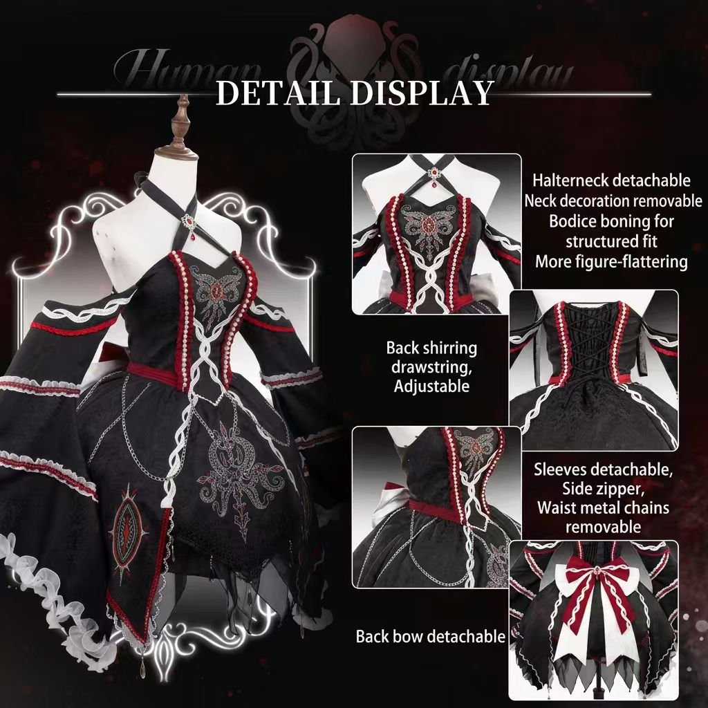 Phantom Devourer Gothic Dress - LolitaEra