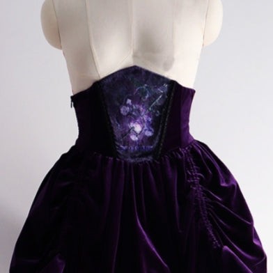 Pinellia Star Orbit Sanctuary Gothic Lolita Blouse & Half Skirt Set - LolitaEra