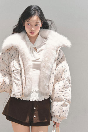 Premium Duck Down Thickened Winter Puffer Jacket LE1161 - LolitaEraWhiteSPremium Duck Down Thickened Winter Puffer Jacket LE1161