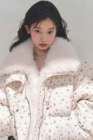 Premium Duck Down Thickened Winter Puffer Jacket LE1161 - LolitaEraWhiteSPremium Duck Down Thickened Winter Puffer Jacket LE1161