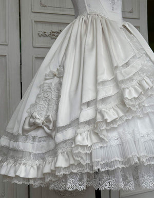 Promise of the Rose Lolita Bride JSK - LolitaEraWhite SetSPromise of the Rose Lolita Bride JSK