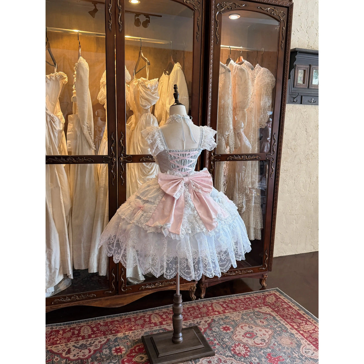 【Rabbit Dream Letter】~Original Design Lolita Ballet Style JSK Suspenders Dress Summer