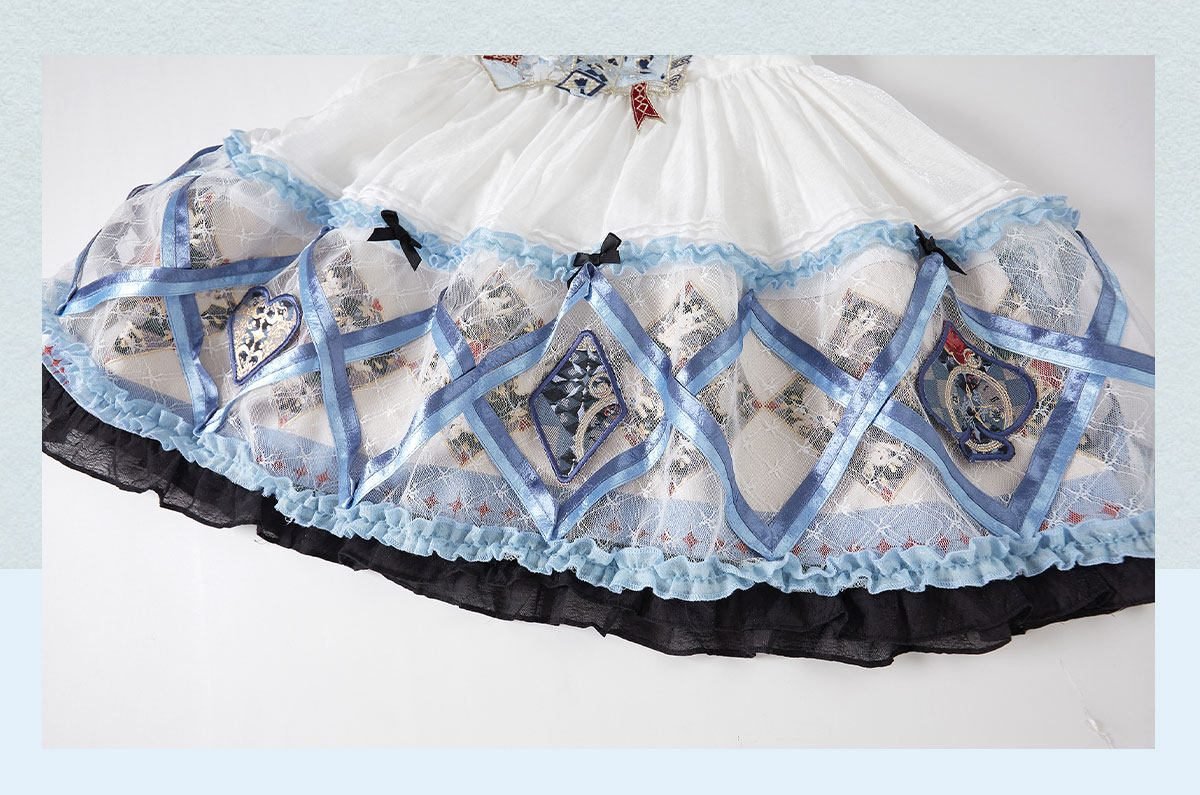 Rabbit Hole Dream Hanfu Element Lolita Princess Dress - LolitaEraBlue TopSRabbit Hole Dream Hanfu Element Lolita Princess Dress