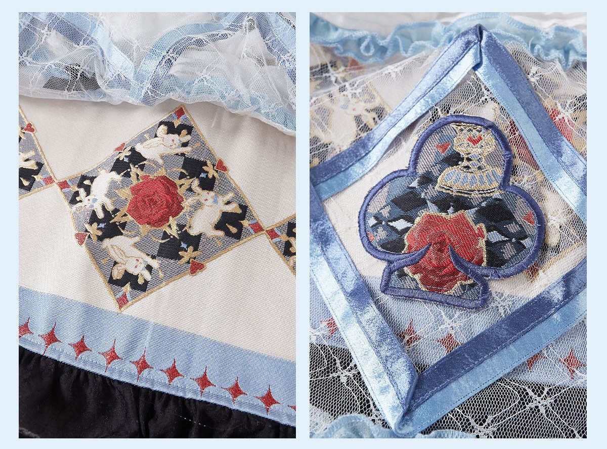 Rabbit Hole Dream Hanfu Element Lolita Princess Dress - LolitaEraBlue TopSRabbit Hole Dream Hanfu Element Lolita Princess Dress