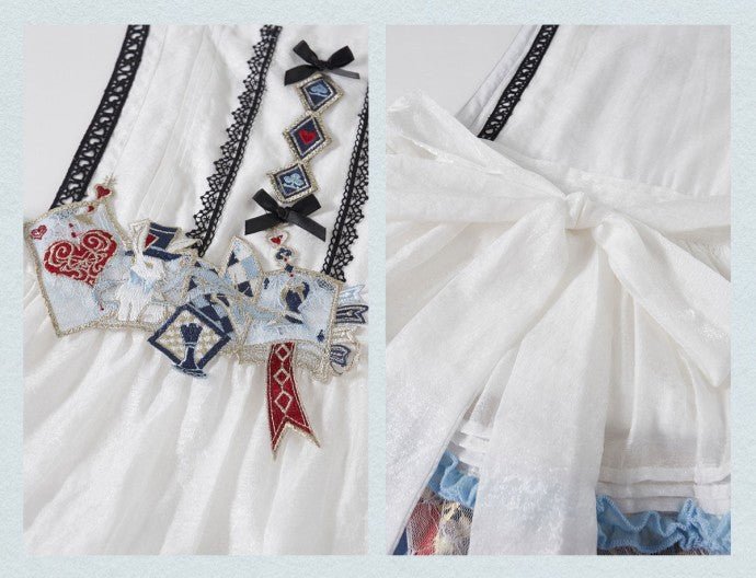 Rabbit Hole Dream Hanfu Element Lolita Princess Dress - LolitaEraBlue TopSRabbit Hole Dream Hanfu Element Lolita Princess Dress