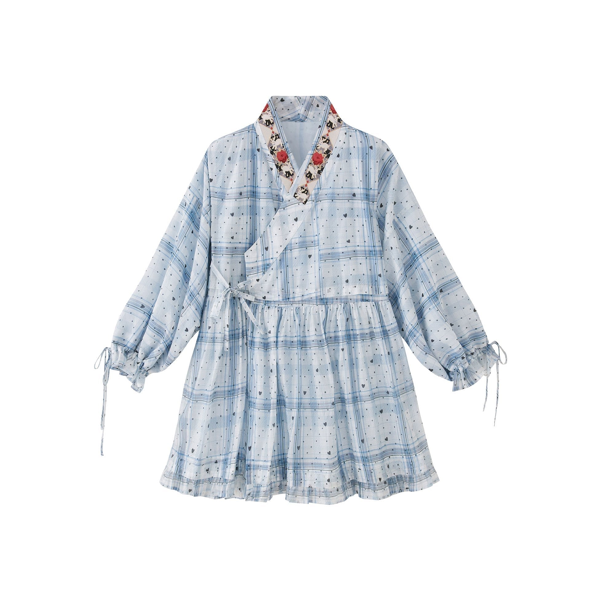 Rabbit Hole Dream Hanfu Element Lolita Princess Dress - LolitaEraBlue TopSRabbit Hole Dream Hanfu Element Lolita Princess Dress