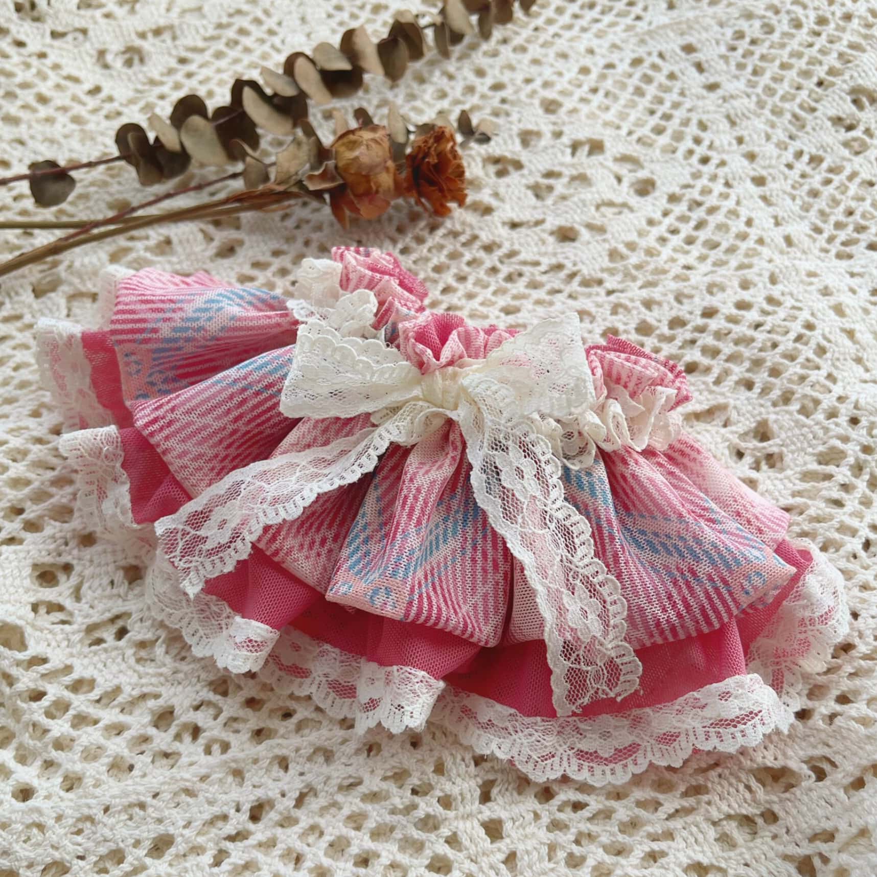 Raspberry Bubble Sweet Lolita Tiered Cake JSK Dress - LolitaEra