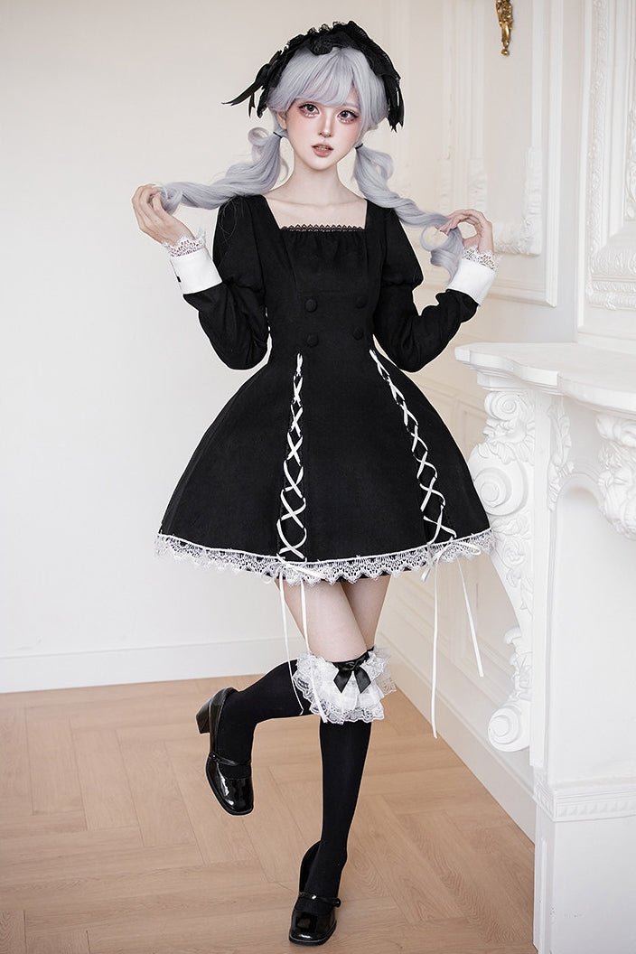 Rose Doll Lolita Mini skirt/Mermaid Skirt Set LE1187 - LolitaEraMini Skirt SetSRose Doll Lolita Mini skirt/Mermaid Skirt Set LE1187