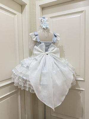Rose Feather Spin Ballet Sweet Lolita JSK 1337 - LolitaEraGreenSRose Feather Spin Ballet Sweet Lolita JSK 1337