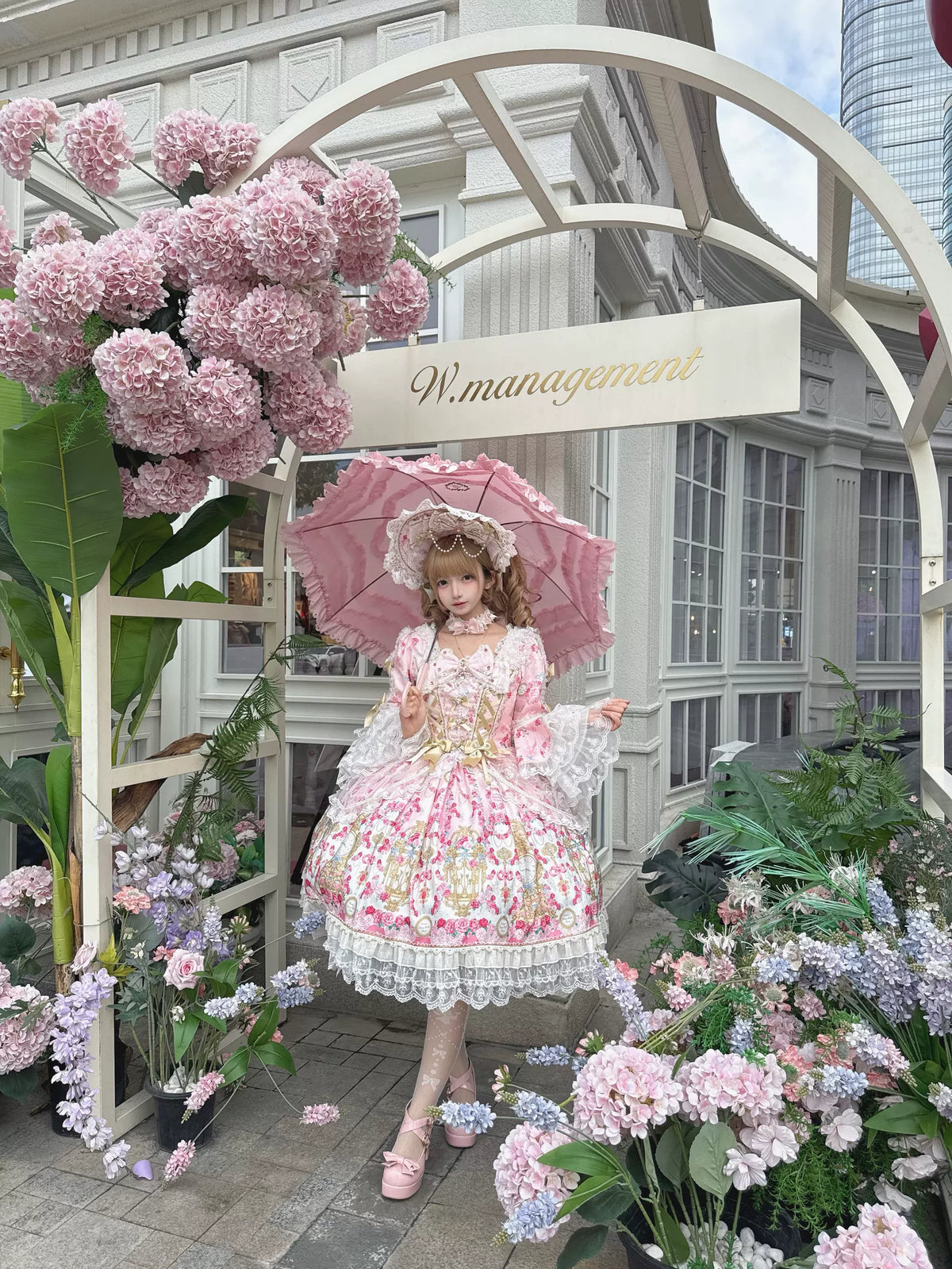 Genuine design cute long-sleeve, Lolita style, Lolita OP