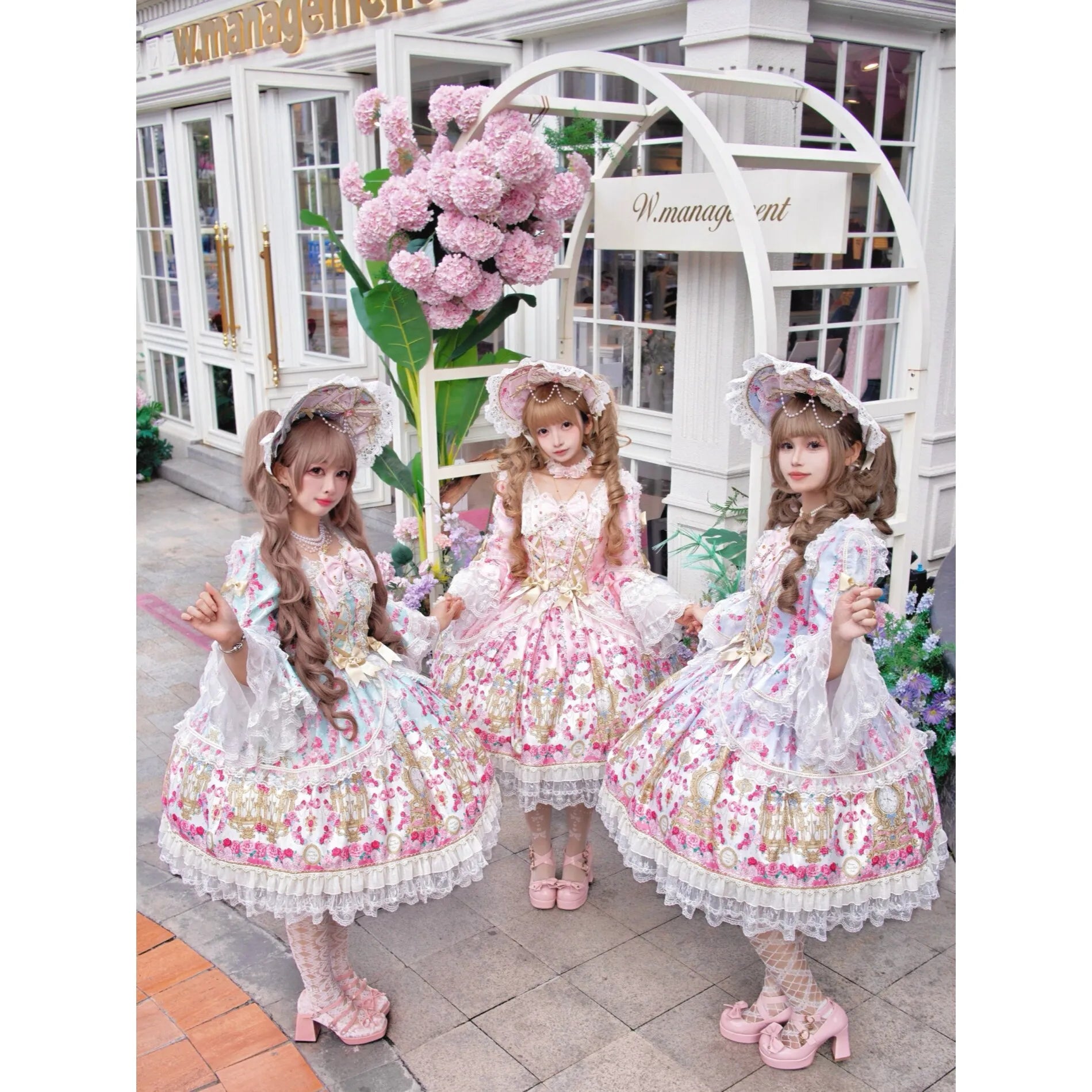 Genuine design cute long-sleeve, Lolita style, Lolita OP