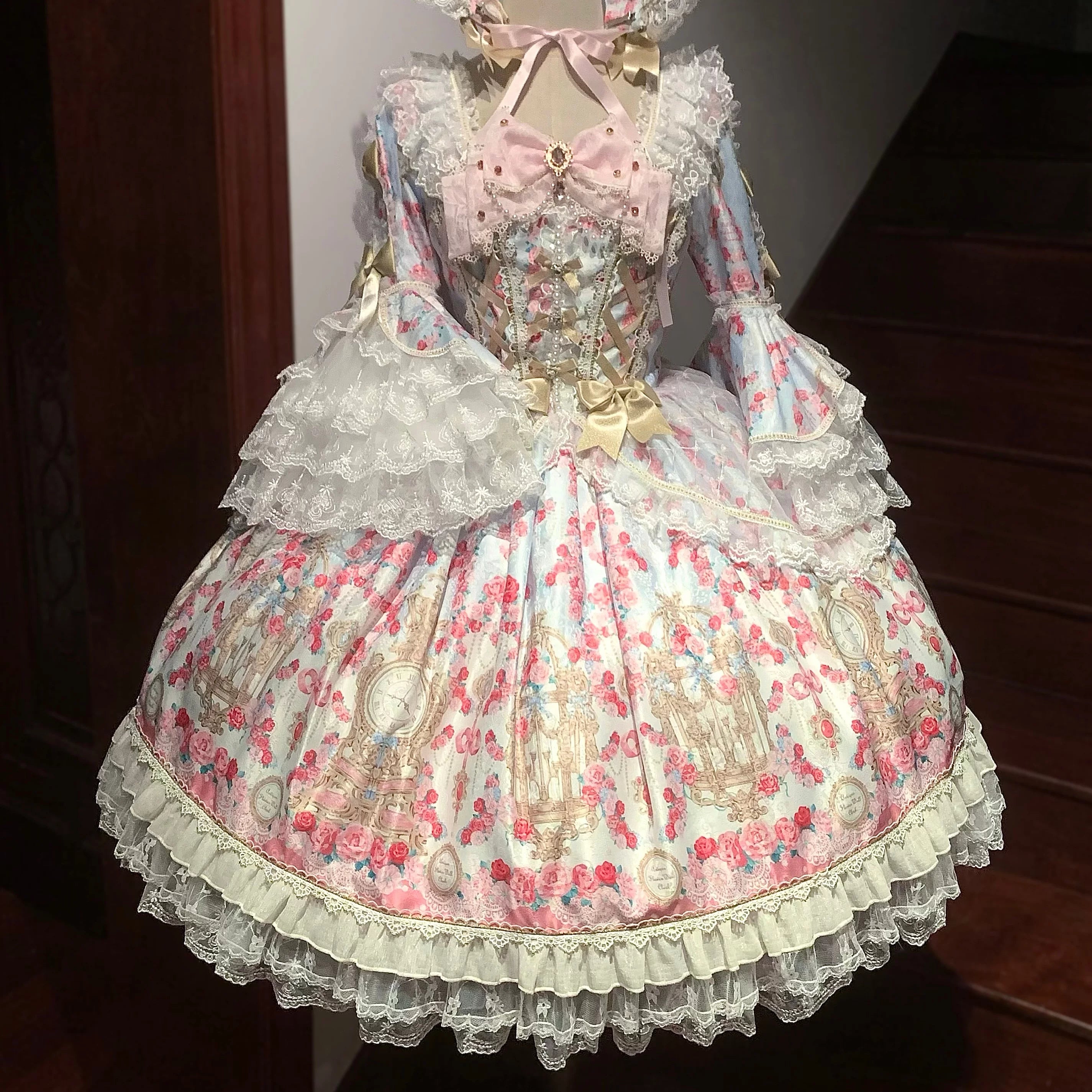 Genuine design cute long-sleeve, Lolita style, Lolita OP
