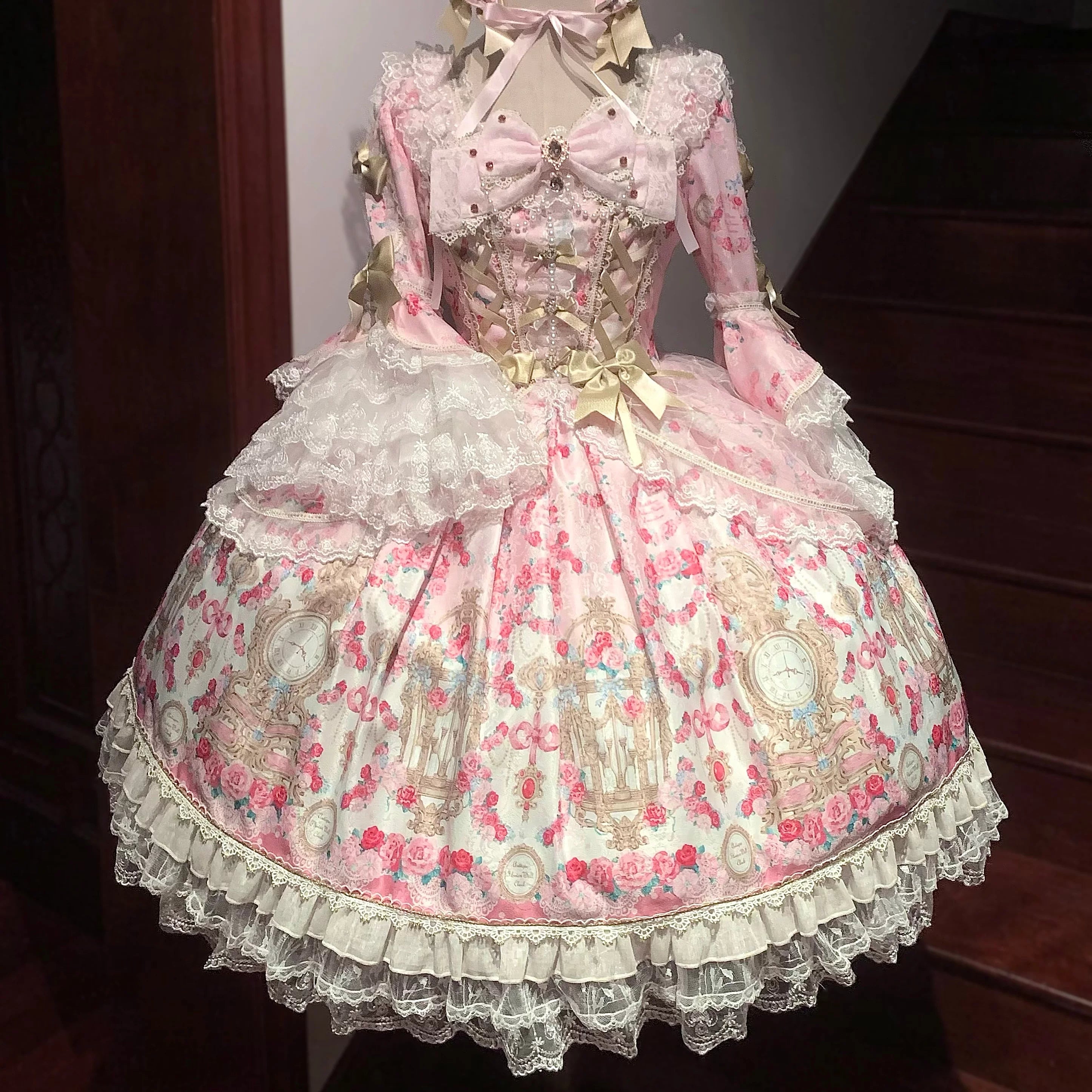 Genuine design cute long-sleeve, Lolita style, Lolita OP