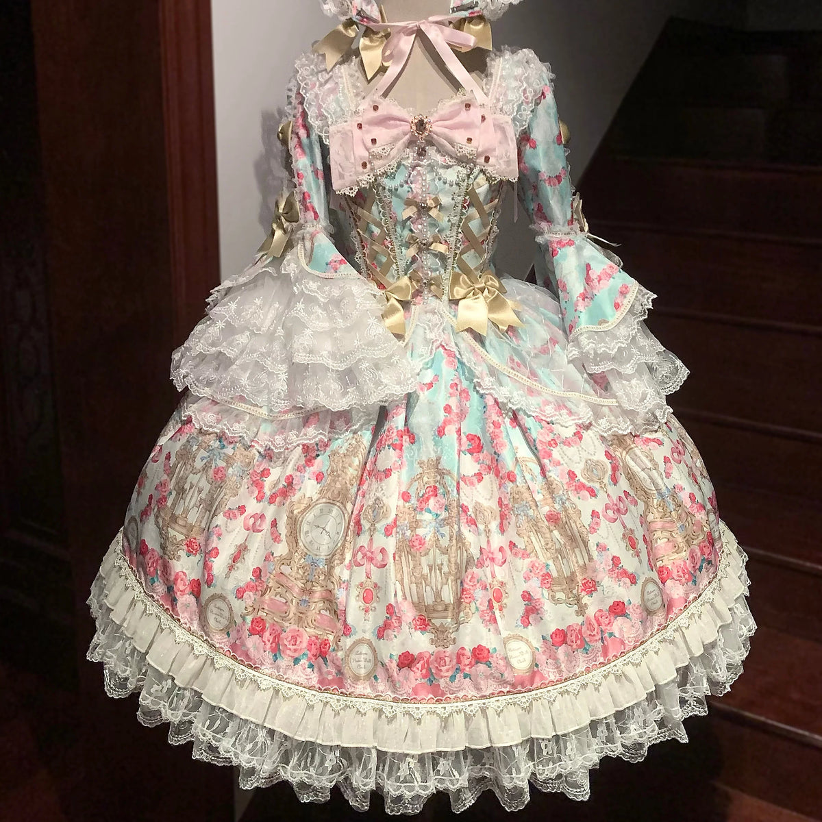 Genuine design cute long-sleeve, Lolita style, Lolita OP