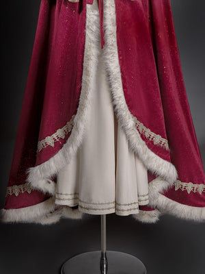 Royal Coronation Long Sleeve OP & Cape Set - LolitaEraDressSRoyal Coronation Long Sleeve OP & Cape Set