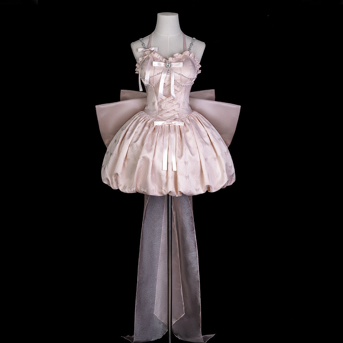 Runaway Sweetheart Princess Lolita Dress - LolitaEraDress + Sleeve SetPinkSRunaway Sweetheart Princess Lolita Dress