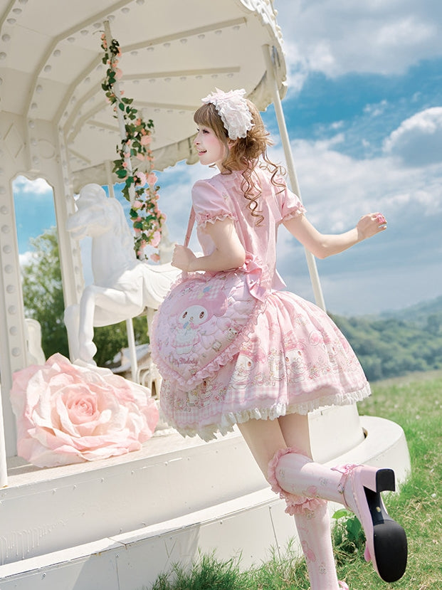 My Melody Collaboration Series SK Skirt & T-Shirt Set