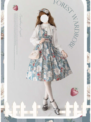 Sea Salt Berry Recovery Classic Lolita JSK 1261 - LolitaEraJSKSSea Salt Berry Recovery Classic Lolita JSK 1261