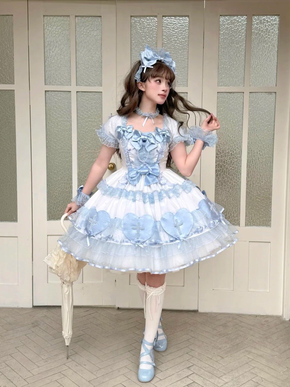 Showa Cross Lovers · Blue White - LolitaEraBlue DressSShowa Cross Lovers · Blue White