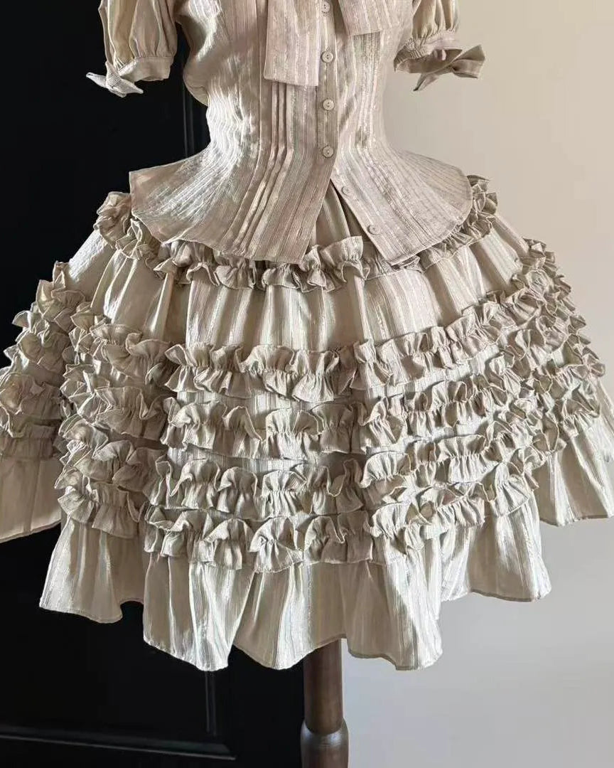 FlowerFairyDaily Skirt, Lolita style, 40