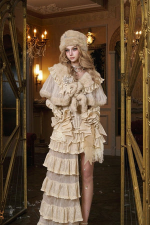 Slavic Heiress Gothic Set LE1210 - LolitaEraCloakSSlavic Heiress Gothic Set LE1210