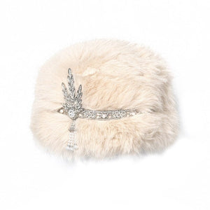 Slavic Heiress Gothic Set LE1210 - LolitaEraFur HatSSlavic Heiress Gothic Set LE1210