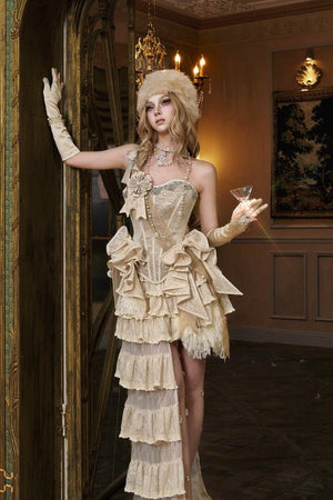 Slavic Heiress Gothic Set LE1210 - LolitaEraCloakSSlavic Heiress Gothic Set LE1210