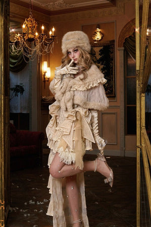 Slavic Heiress Gothic Set LE1210 - LolitaEraCloakSSlavic Heiress Gothic Set LE1210