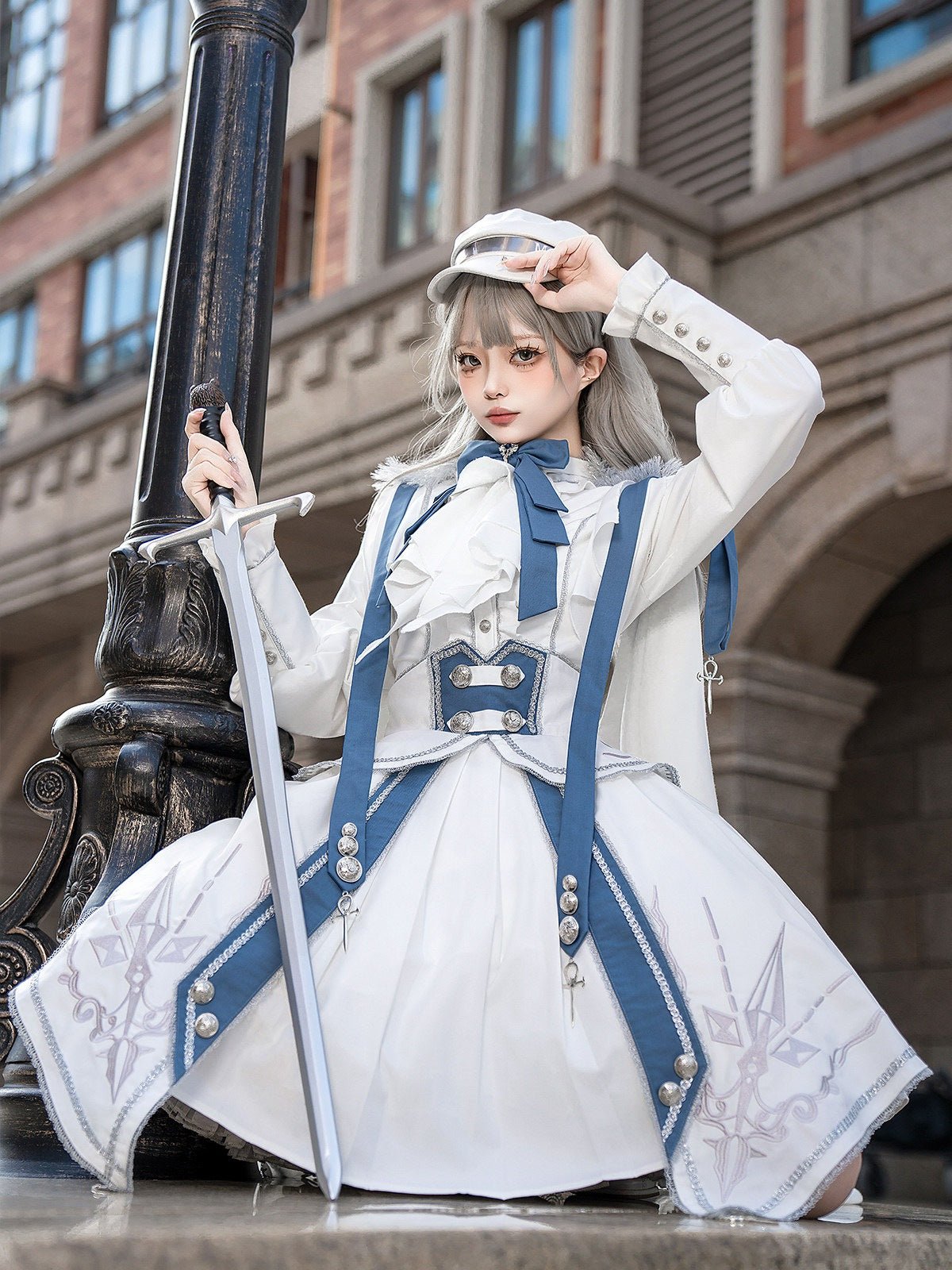 Star Glory Knight Skirt Set - LolitaEra