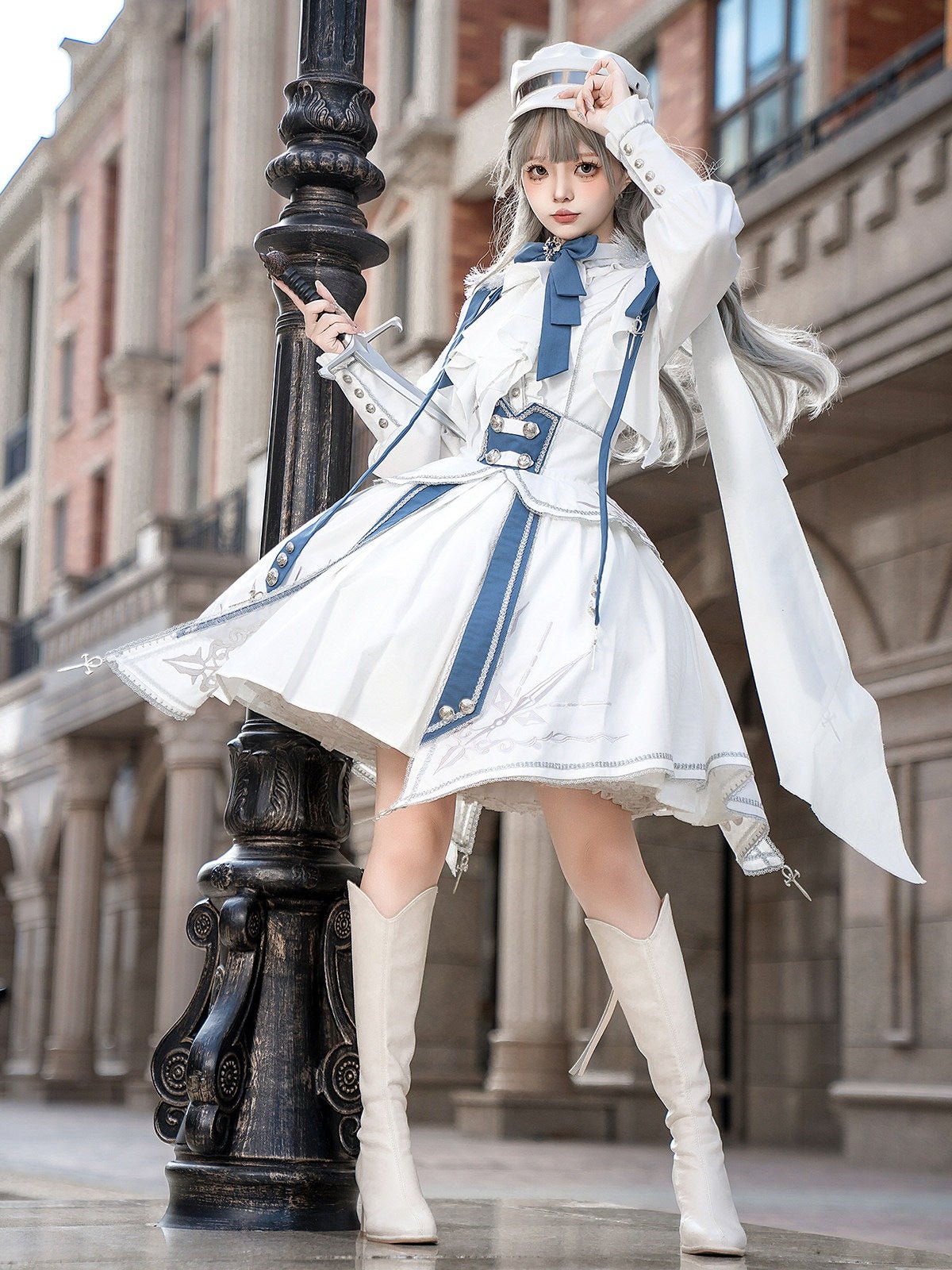 Star Glory Knight Skirt Set - LolitaEra