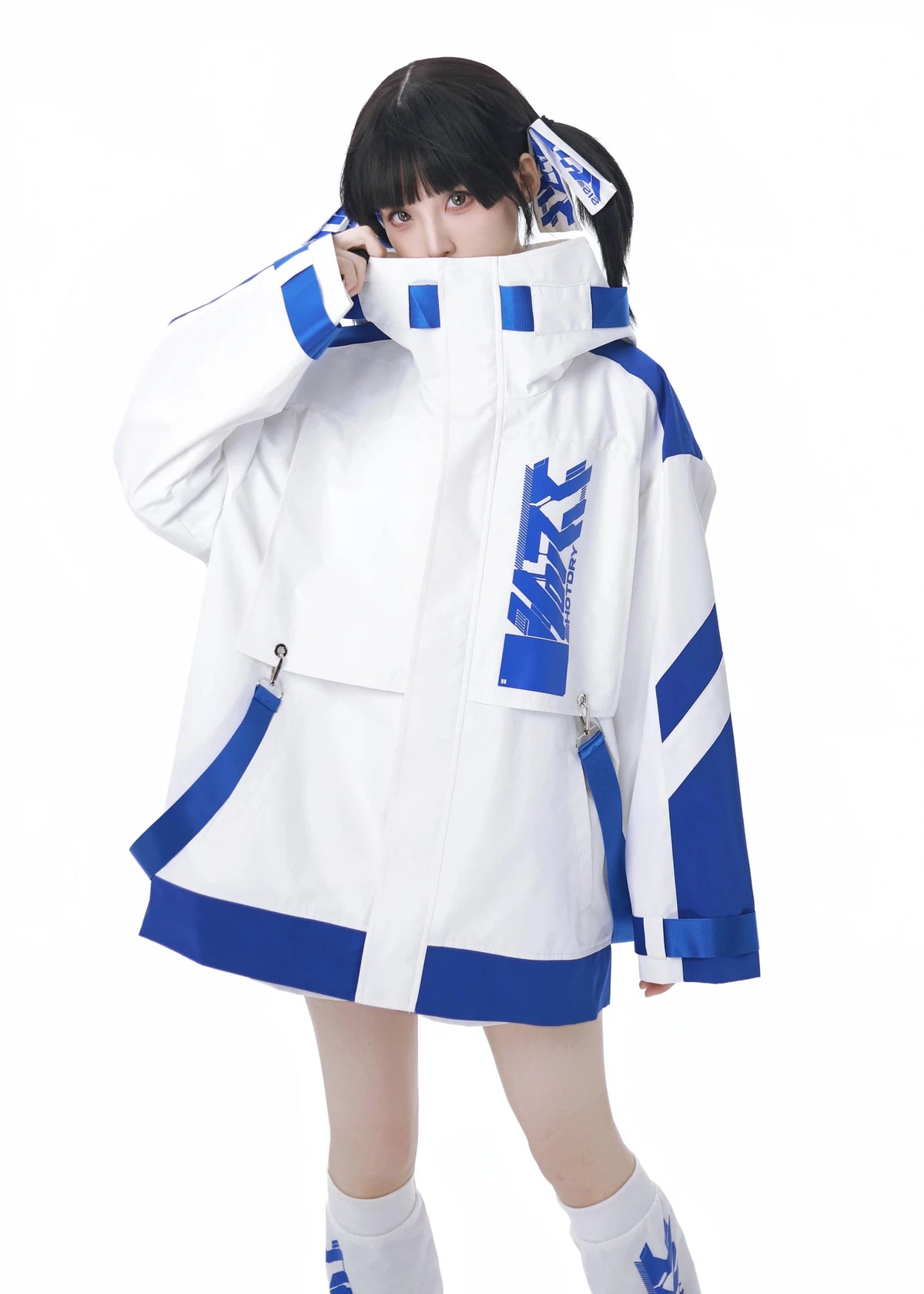 Stardust Code Techwear Short-Sleeve Jacket and Shorts Set - LolitaEra
