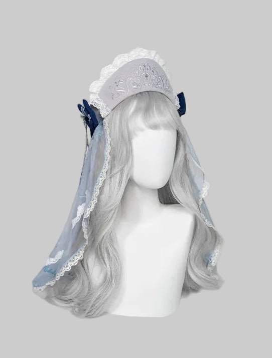 Stellar Symphony Lolita Light Moonlight & Midnight Sky Accessories - LolitaEra