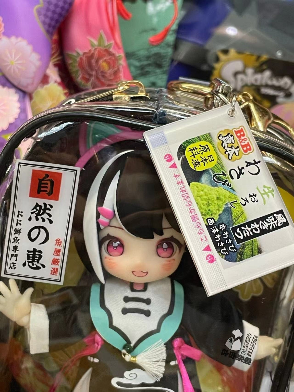 Sushi Fresh Series Clear Blind‑Box Style BJD Doll Carrier Display Bag - LolitaEra