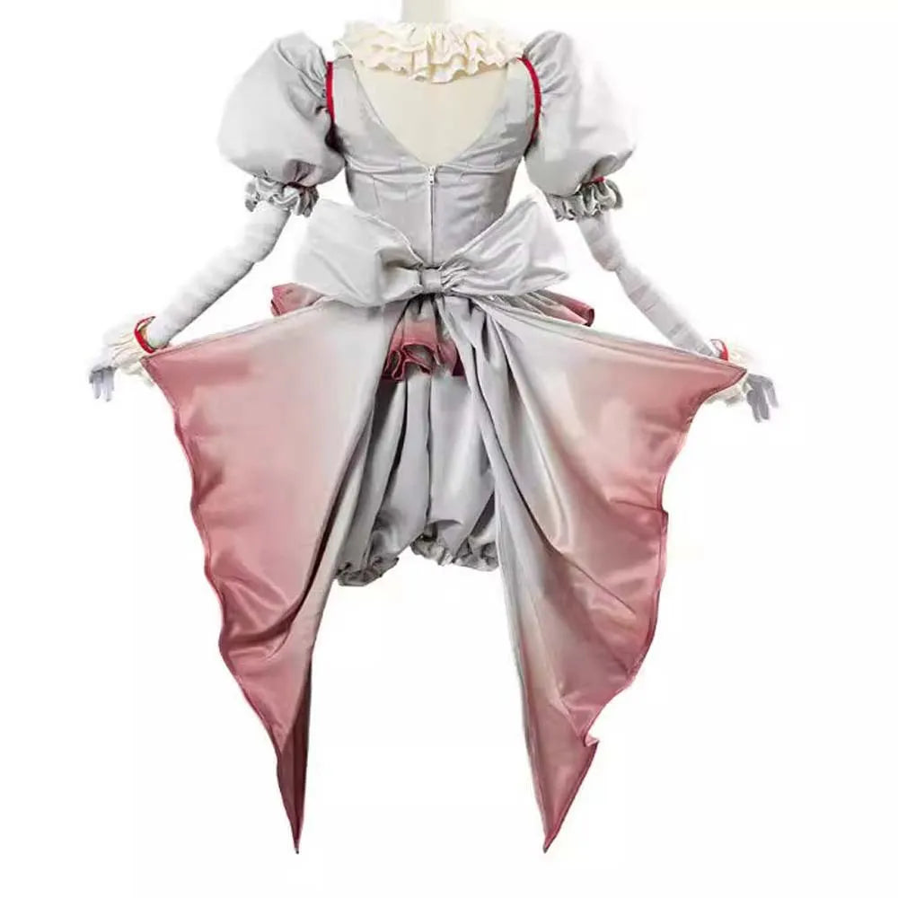 Terrifier 2 Art the Clown Cosplay Costume Women's Easter Clown Horror Cosplay Performance Outfit Halloween