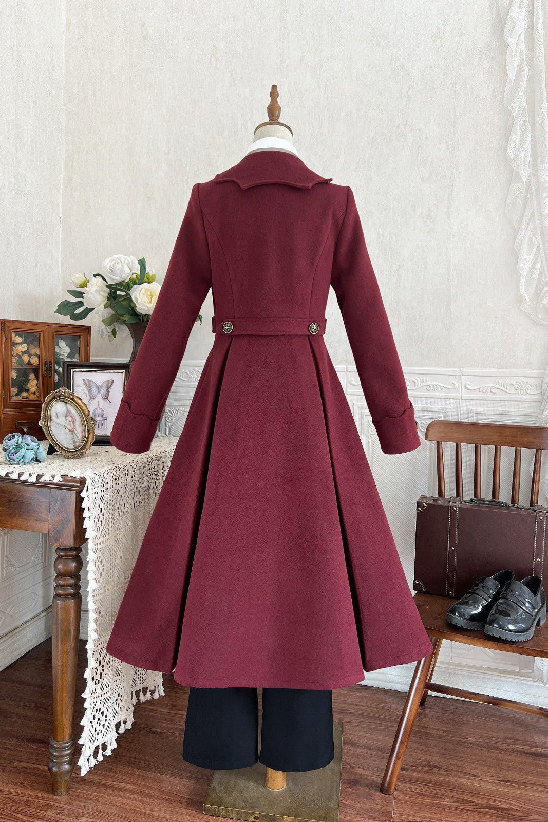 Vampire Count Dark Gothic Prince Set - LolitaEraShirt + Pants + CoatSVampire Count Dark Gothic Prince Set