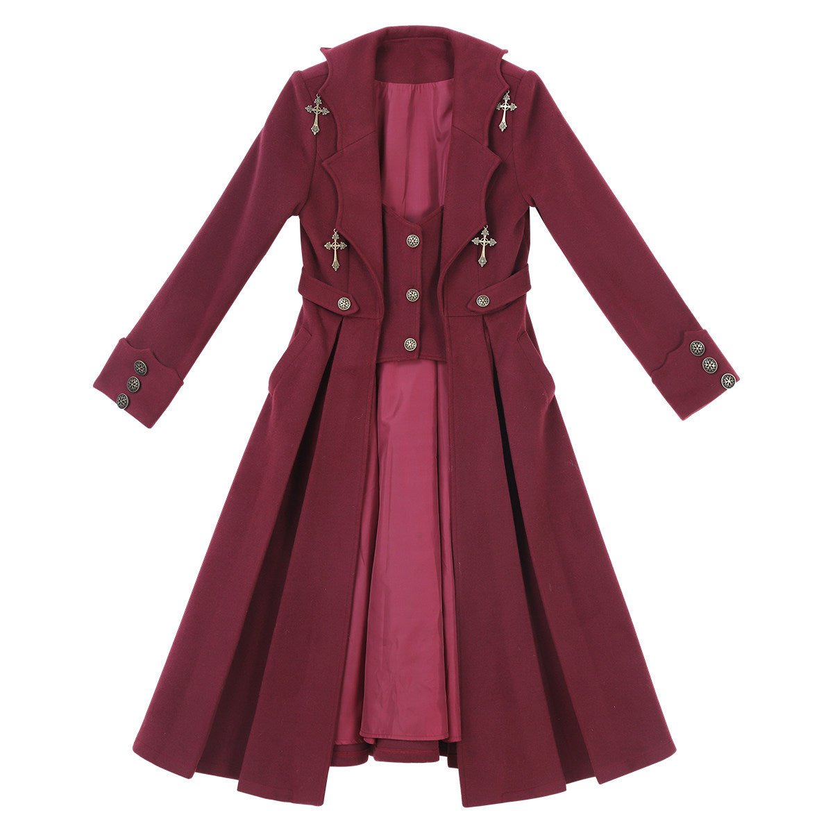 Vampire Count Dark Gothic Prince Set - LolitaEraCoatSVampire Count Dark Gothic Prince Set