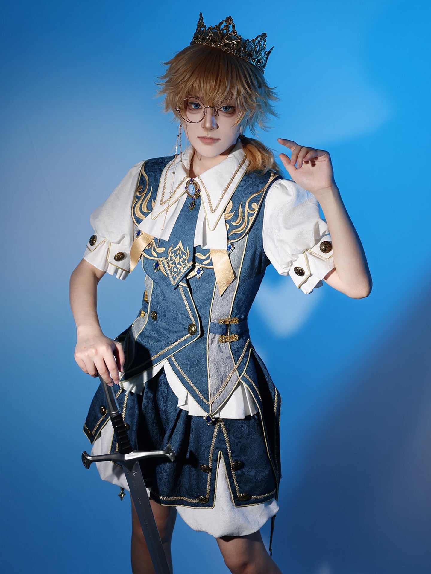 Wanderer's Kit Futuristic Battle Punk Set 1327 - LolitaEraShirtSWanderer's Kit Futuristic Battle Punk Set 1327